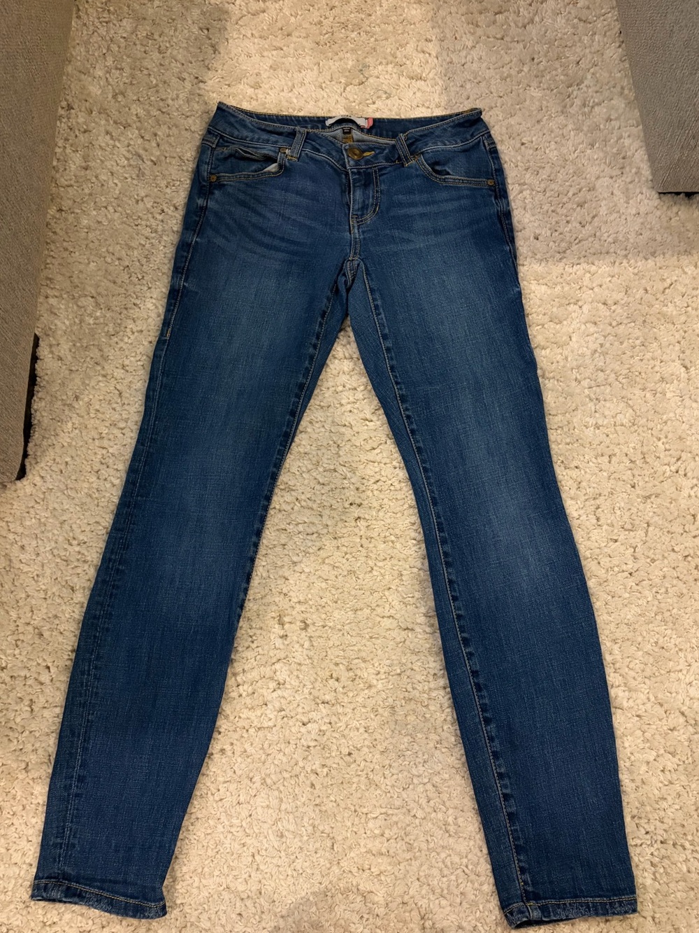 CAbi Women's Skinny Jeans - Dark Blue Wash